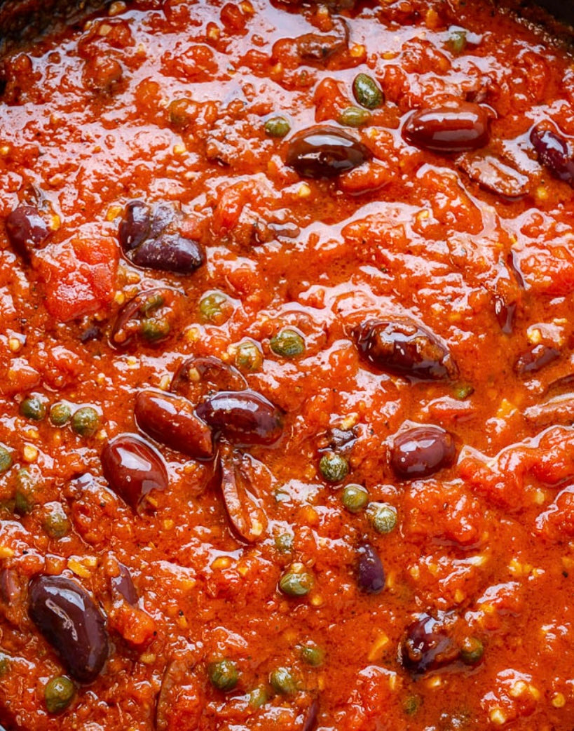 Puttanesca Sauce 🤌🏽 16oz