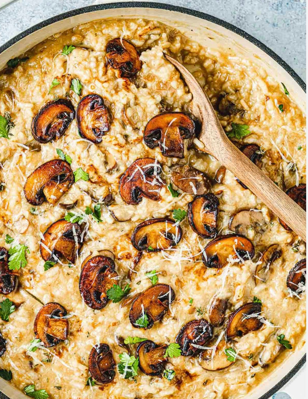 Mushroom 🍄🟫 Risotto