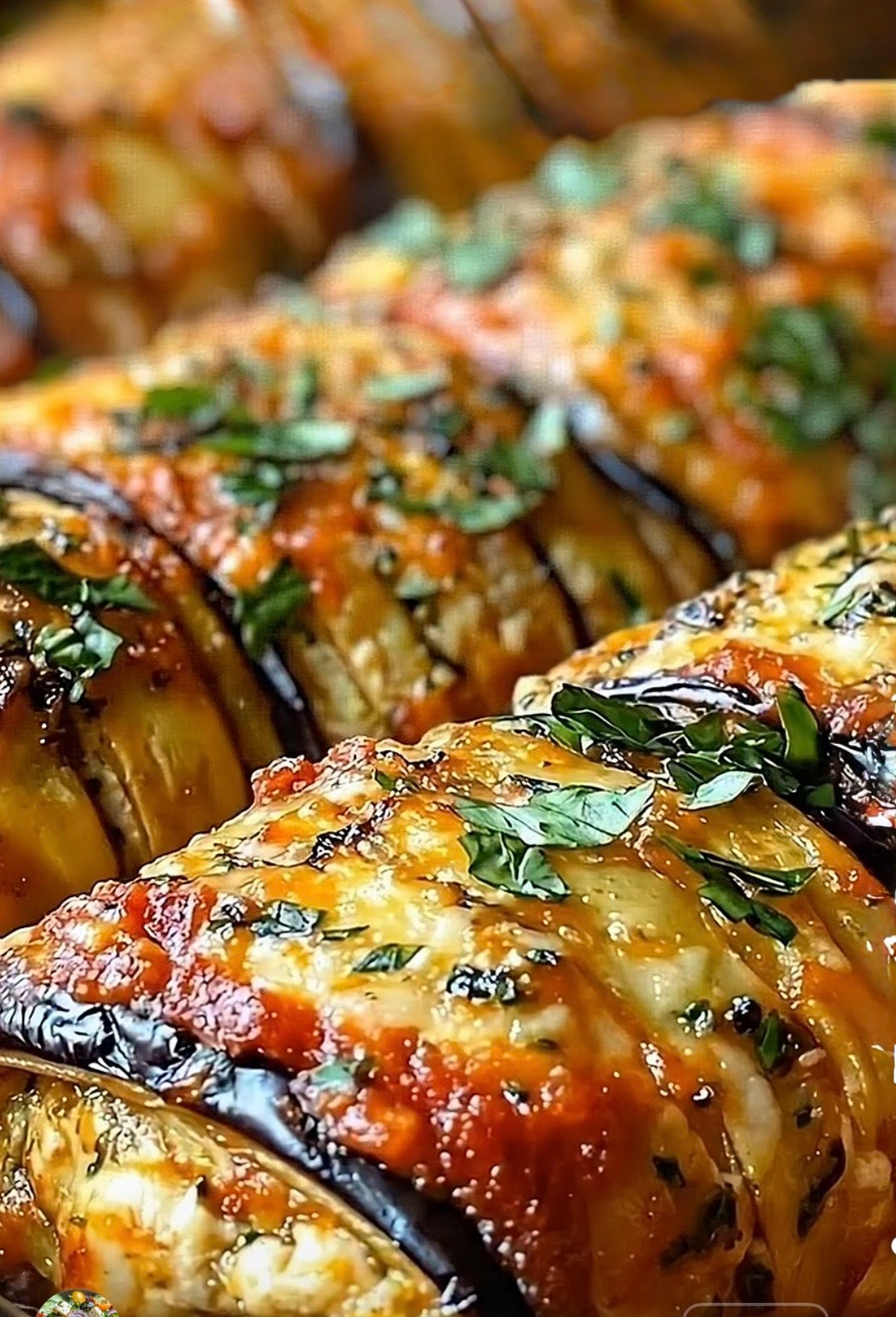 🍆 🍅 Involtini di Melanzane/Eggplant Involtini [Serves Two]