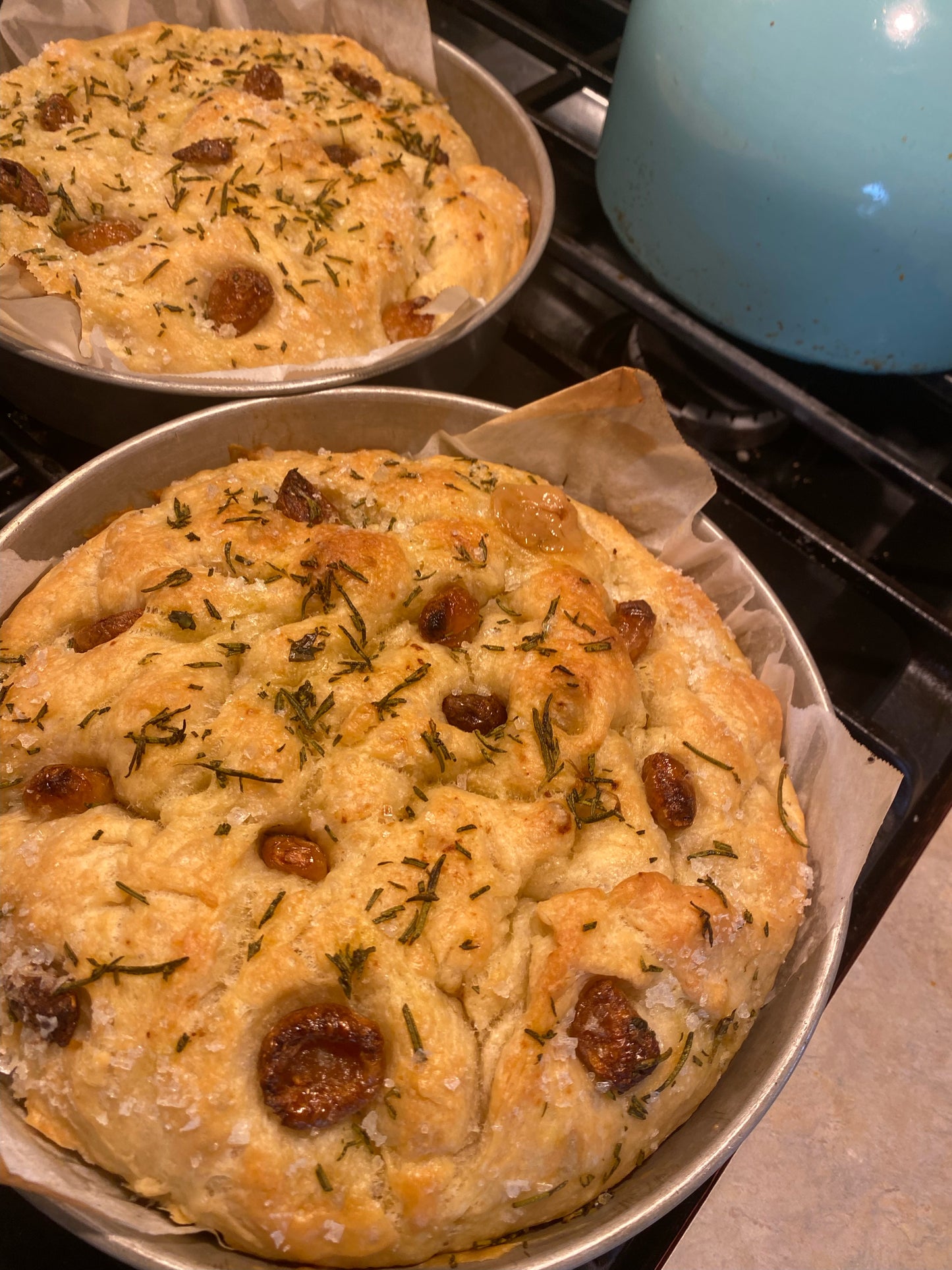 Nanas Focaccia **small round loaf**