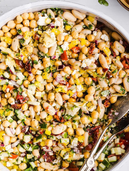 Chickpea and White Bean Salad