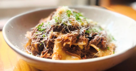 Paccheri al Ragù di Costine di Manzo-Reheat and Eat!