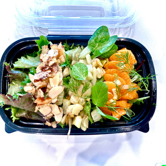 Asian Salad, Black Garlic Shoyu Vinaigrette