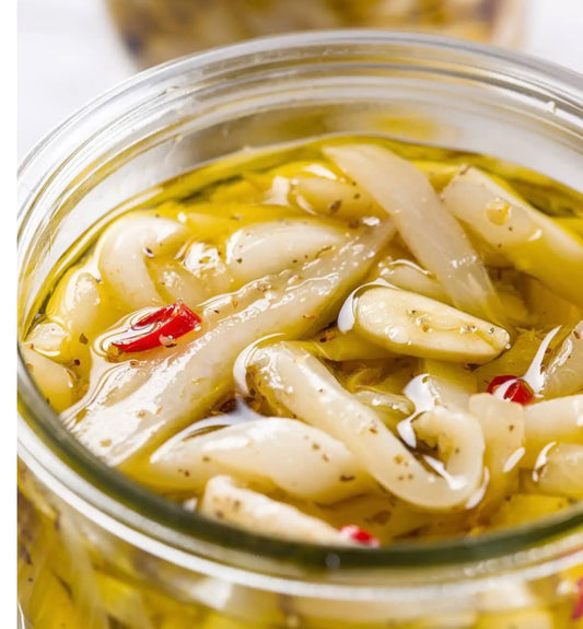 Pickled Eggplant & Calabrian Chili Antipasto 🍆 🌶️ **MILD**