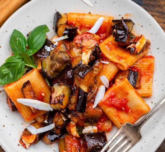 Ready Made (Just Reheat and Enjoy!)                                       Pasta Alla Norma 🍆 🍅 🧄