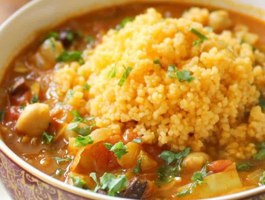 Couscous, Chickpea, and Lentil Soup 16oz