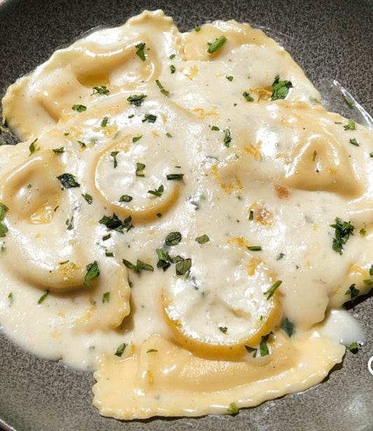 Mezzalune, Crème di Carciofi al Limon 🍋 🌿