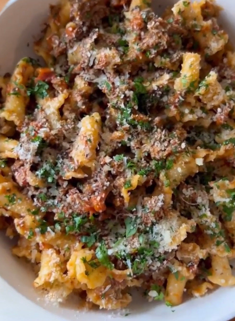 Campanelle al Ragù di Maiale