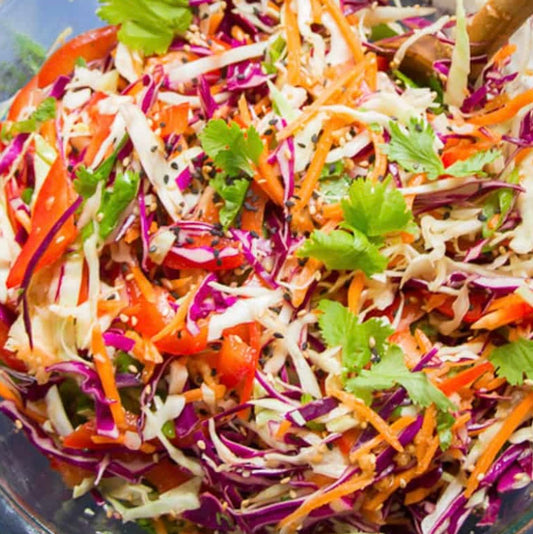 Asian Cabbage and Carrot Salad