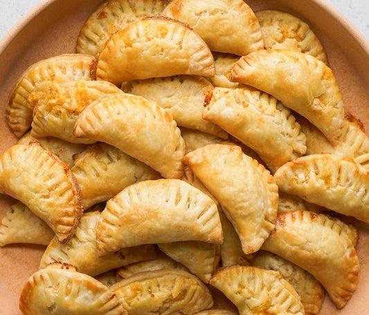 Cajun Style Duck and Pork Empanadas+mustard crème+green tomato relish (6)