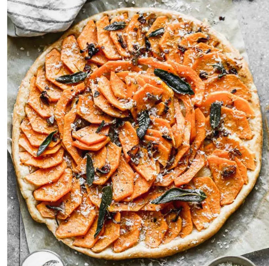 Savory Winter Squash and Leek Tart ***available during Thanksgiving week only, 11/26***(serves 10-12)