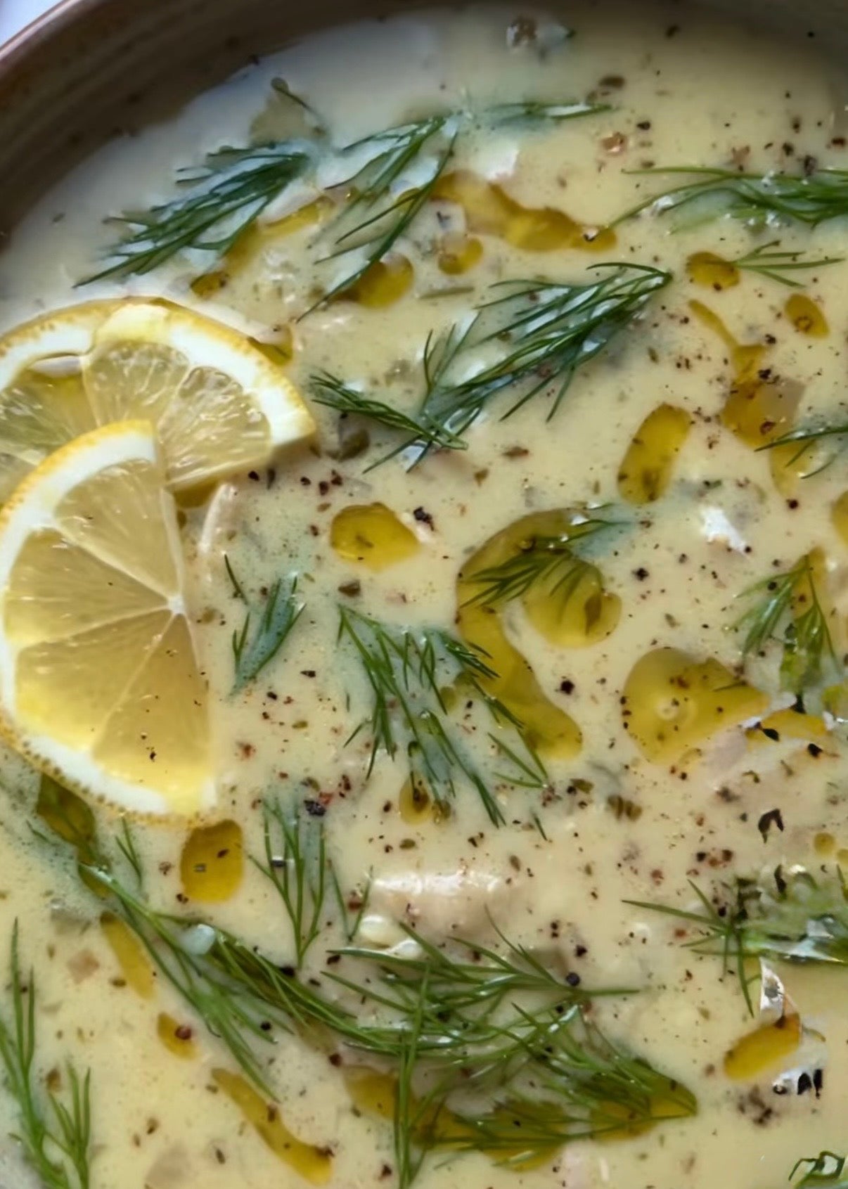 Avgolemono! 🍋 🥚 🍗 Bright Lemony And Comforting!